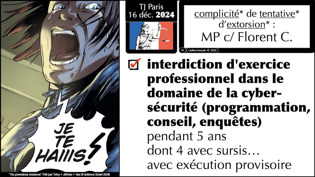 #602-2 pentest et responsabilité pénale civile GUARDIA [10 janvier 2025] © Ledieu-Avocats.038