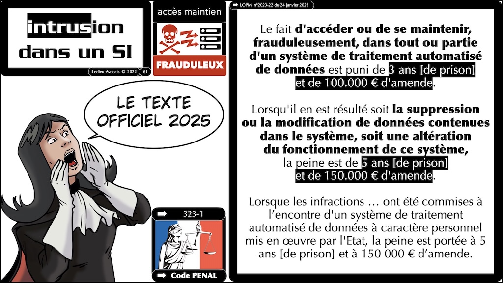 #602-2 pentest et responsabilité pénale civile GUARDIA [10 janvier 2025] © Ledieu-Avocats.061