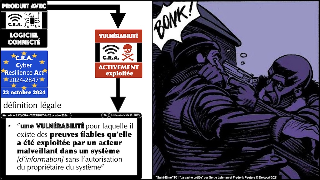 #604 CRA pour QUAND ? Cyber Resilience Act #02 [14 janvier 2025] © Ledieu-Avocats.026