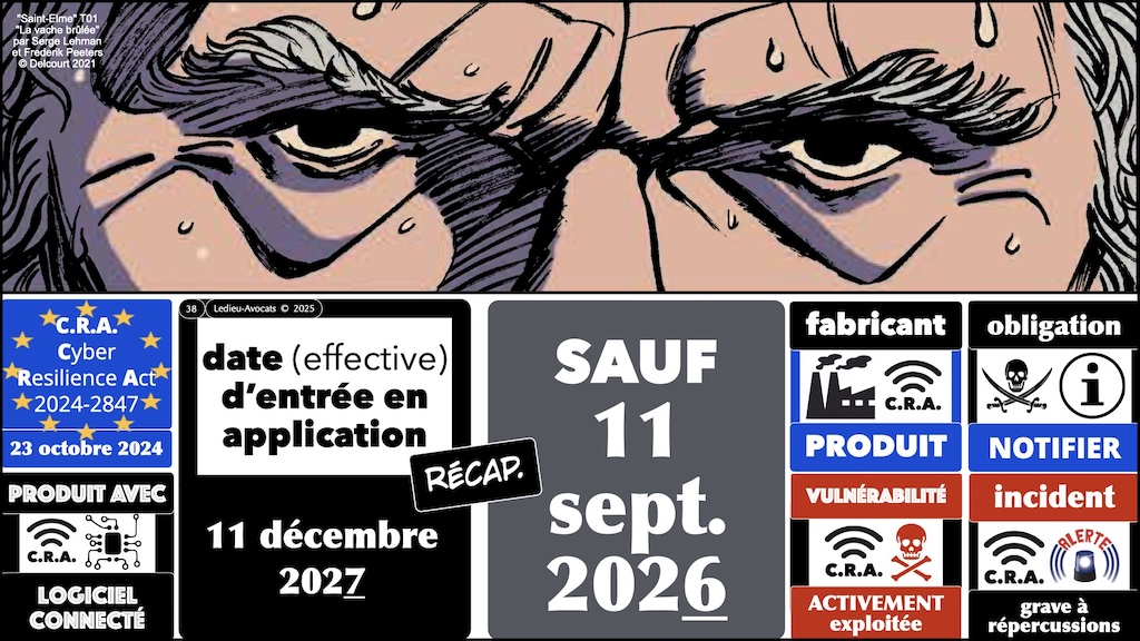 #604 CRA pour QUAND ? Cyber Resilience Act #02 [14 janvier 2025] © Ledieu-Avocats.038