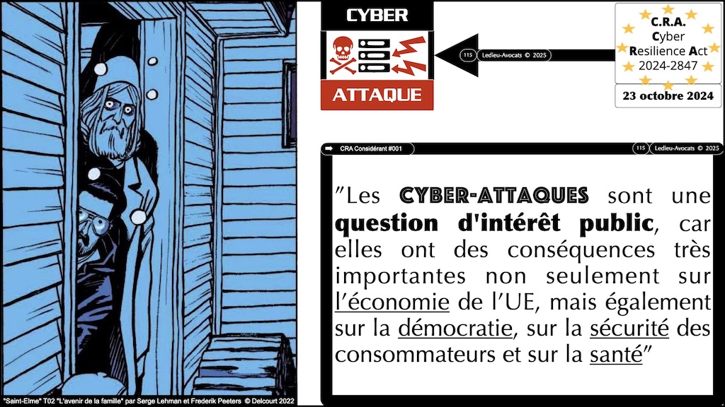 #613 législation cyber pourquoi comment comité cyber jeunes IHEDN 18 février 2025 © Ledieu-Avocats.115