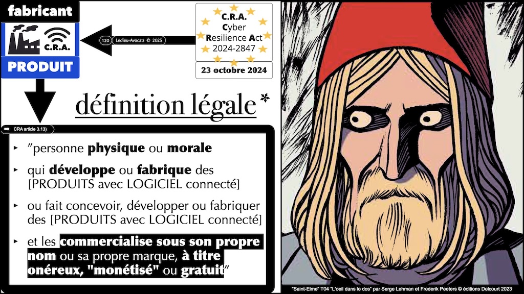 #613 législation cyber pourquoi comment comité cyber jeunes IHEDN 18 février 2025 © Ledieu-Avocats.120