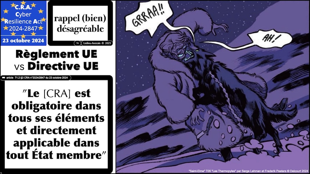 #617 CRA produits IMPORTANTS CRITIQUES et procédures d'évaluation de conformité Cyber Resilience Act #09 © Ledieu-Avocats 2025.016