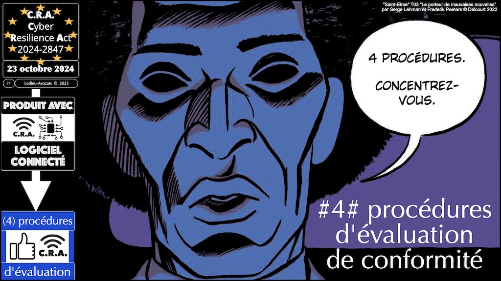 #617 CRA produits IMPORTANTS CRITIQUES et procédures d'évaluation de conformité Cyber Resilience Act #09 © Ledieu-Avocats 2025.022