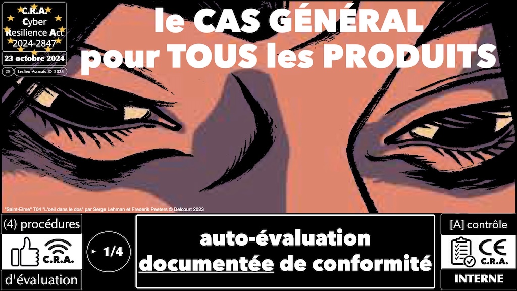 #617 CRA produits IMPORTANTS CRITIQUES et procédures d'évaluation de conformité Cyber Resilience Act #09 © Ledieu-Avocats 2025.025