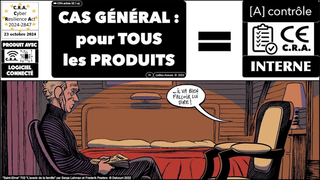 #617 CRA produits IMPORTANTS CRITIQUES et procédures d'évaluation de conformité Cyber Resilience Act #09 © Ledieu-Avocats 2025.026