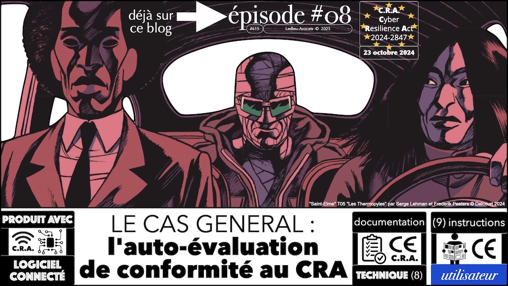 #617 CRA produits IMPORTANTS CRITIQUES et procédures d'évaluation de conformité Cyber Resilience Act #09 © Ledieu-Avocats 2025.042