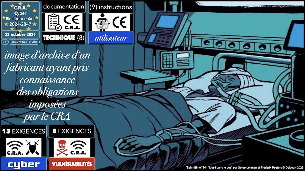 #617 CRA produits IMPORTANTS CRITIQUES et procédures d'évaluation de conformité Cyber Resilience Act #09 © Ledieu-Avocats 2025.058