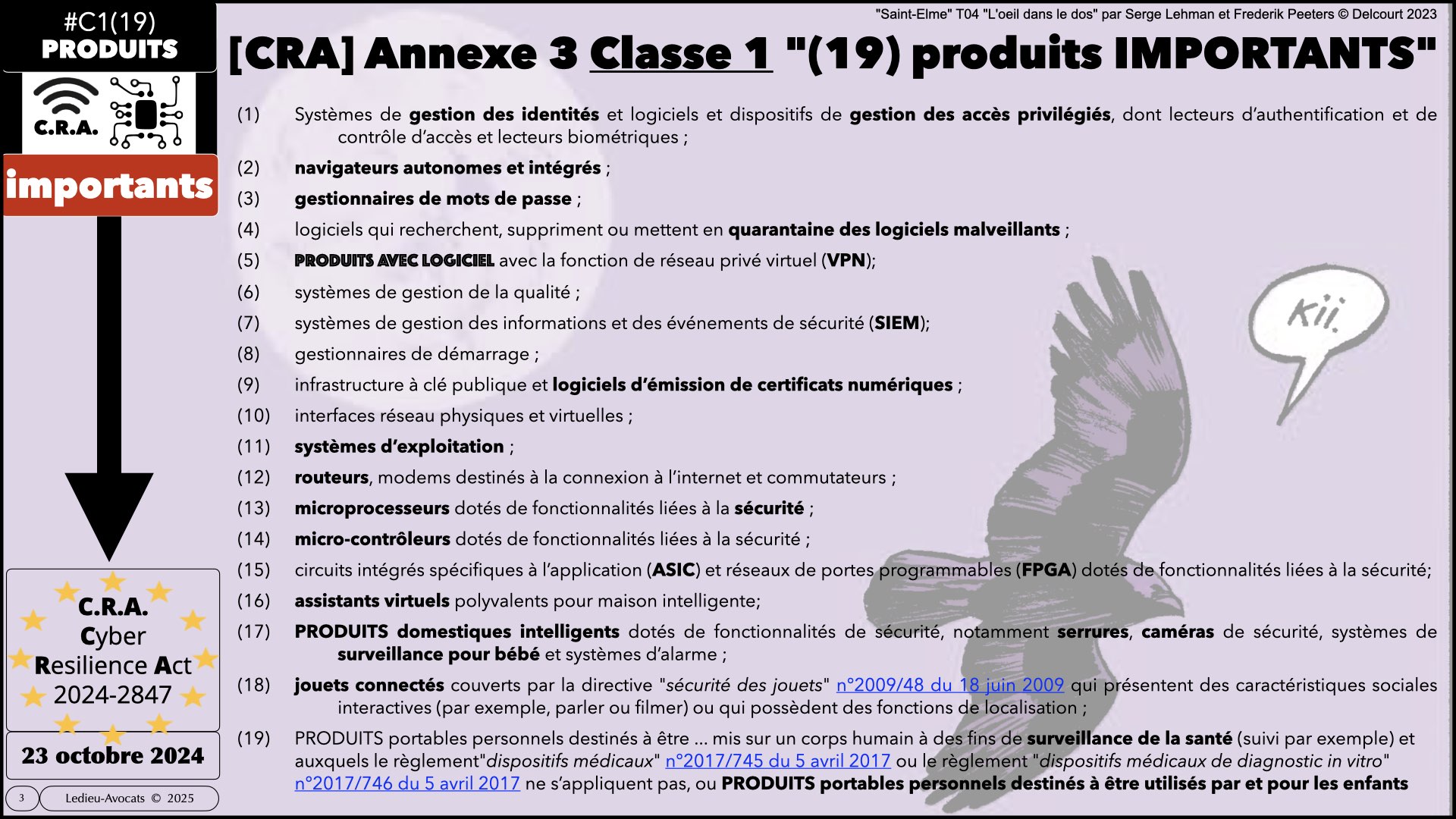#617 CRA produits IMPORTANTS CRITIQUES © Ledieu-Avocats 2025.003