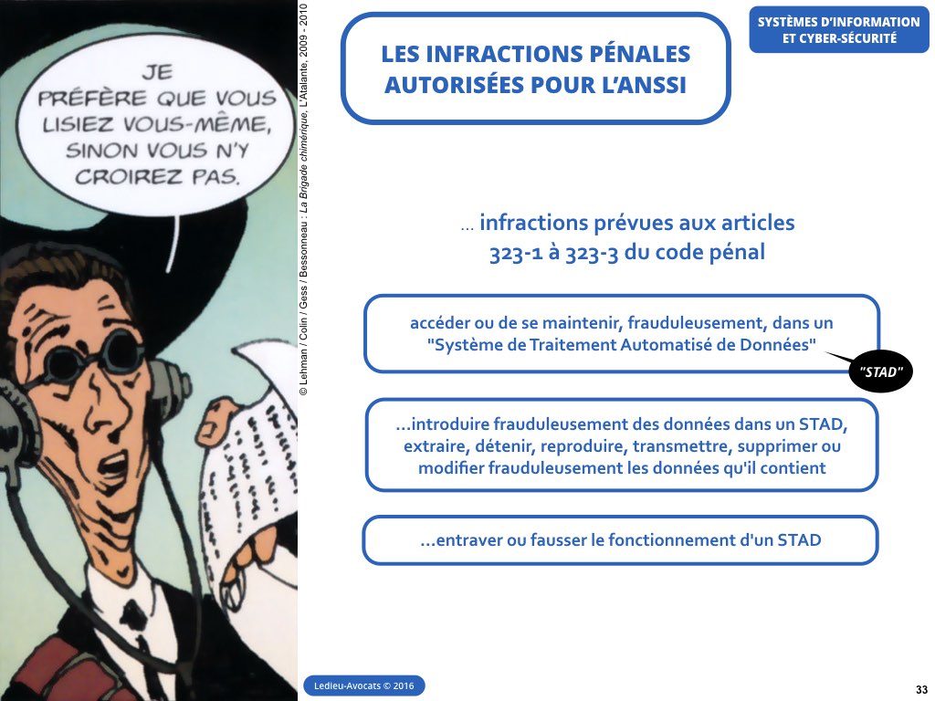 cybersécurité système Information OIV Ledieu avocat contrat droit nouvelles technologies logiciel SaaS DMP web métadonnées personnelles vFR4.11.033