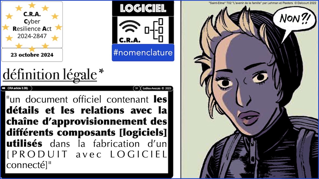 #629 CRA exigences cyber et vulnérabilités expliquées à ma grand mère podcast part 2 © Ledieu-Avocats 2025.051
