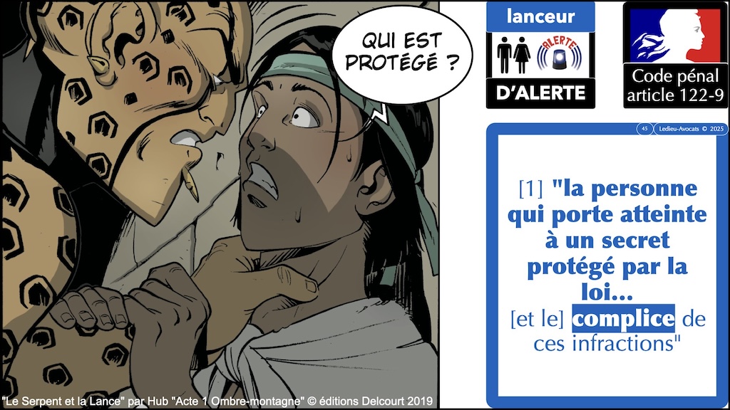 #633 Lanceur d'alerte QUI peut se prévaloir de la protection de la loi Waserman © Ledieu-Avocats 2025.045