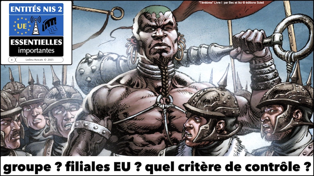 NIS2 mémo territorialité société-mère et filiales UE vFR1.70 © Ledieu-Avocats 2025.004
