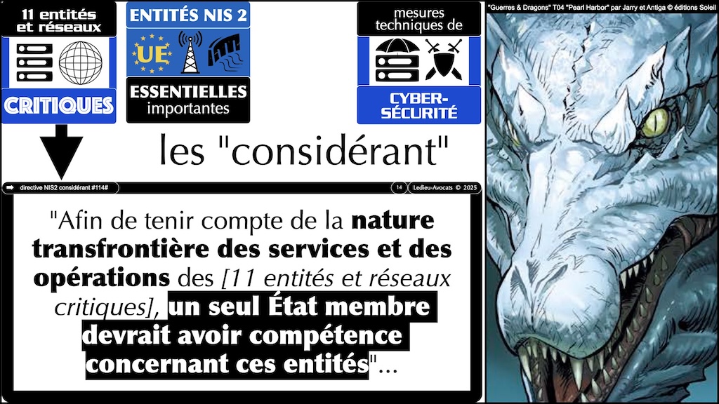 NIS2 mémo territorialité société-mère et filiales UE vFR1.70 © Ledieu-Avocats 2025.014