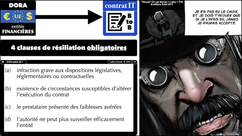 #674 DORA = résilience numérique = cybersécurité IAP Institut des Assurances de Paris Panthéon Sorbonne 14 octobre 2025 © Ledieu-Avocats.104