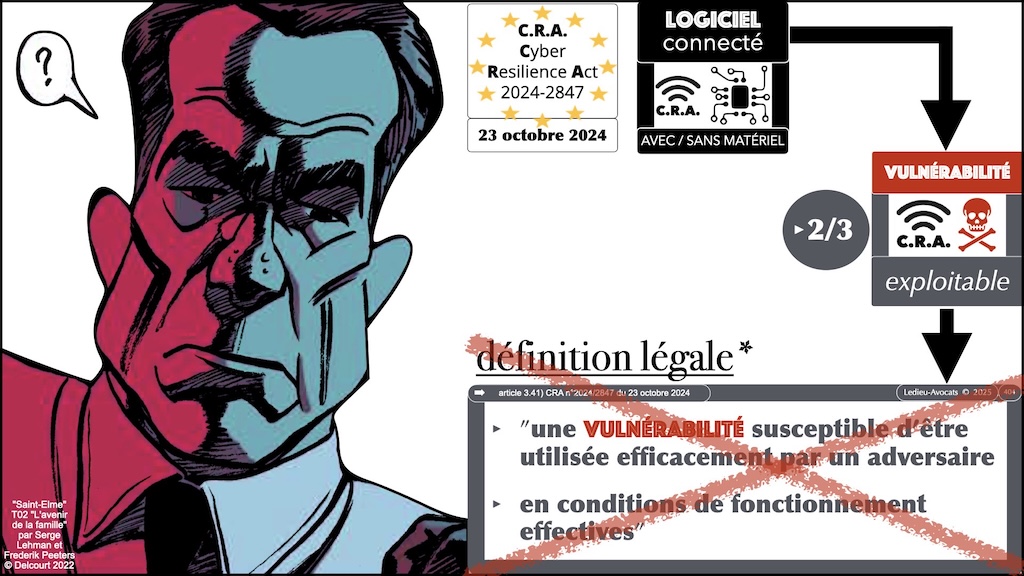 #687 CRA les obligations de notification - vulnérabilité activement exploitée et incident grave à répercussion #11 © Ledieu-Avocats.029