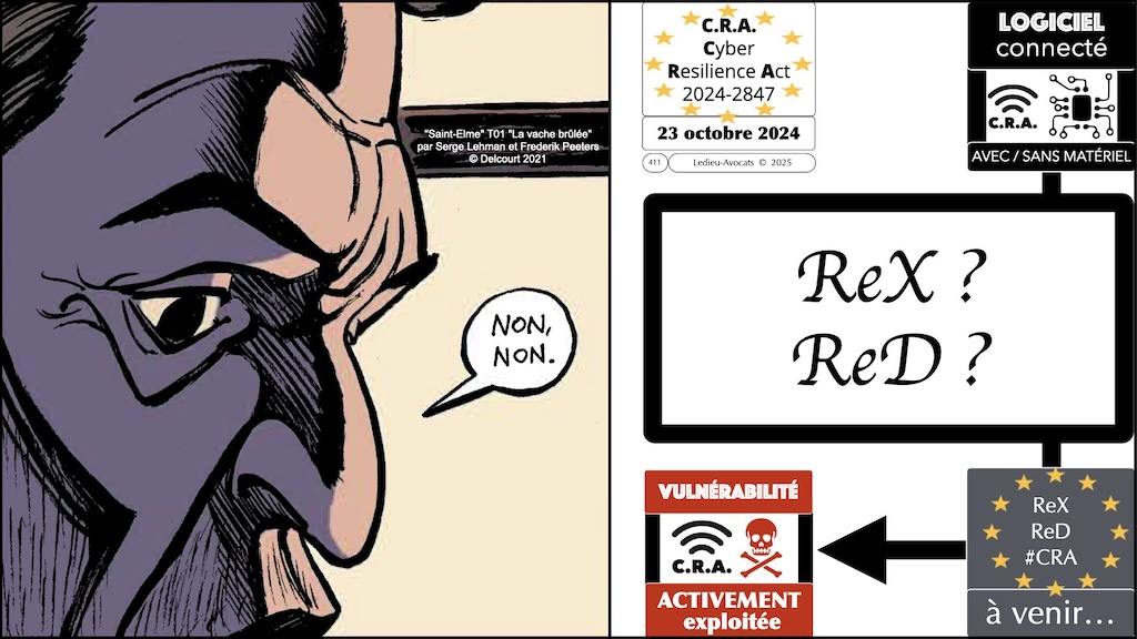 #687 CRA les obligations de notification - vulnérabilité activement exploitée et incident grave à répercussion #11 © Ledieu-Avocats.036