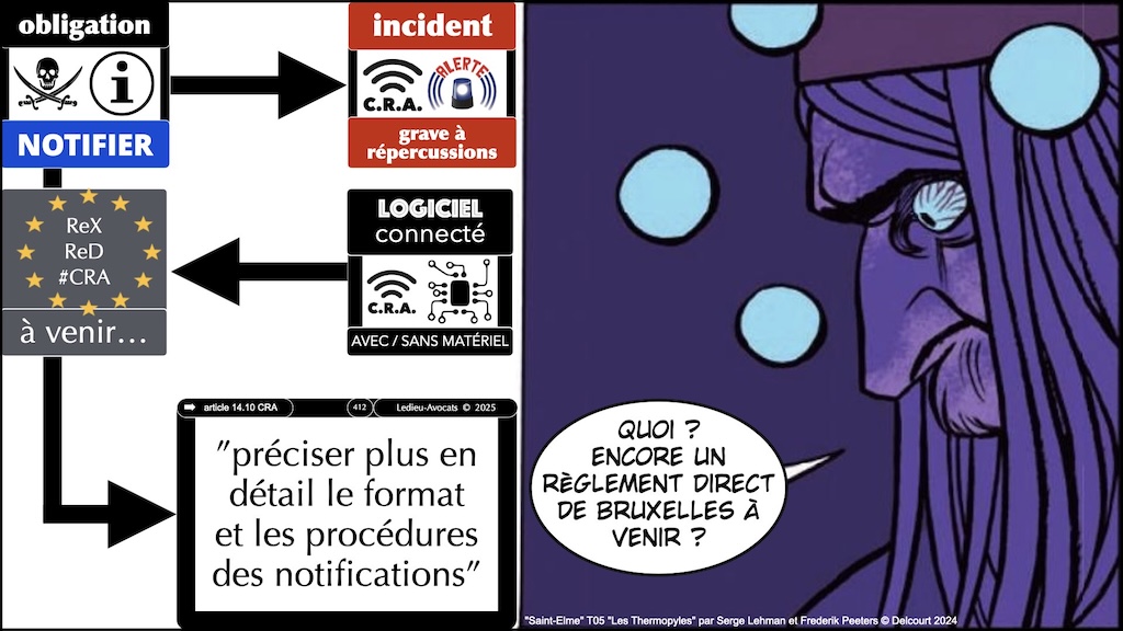 #687 CRA les obligations de notification - vulnérabilité activement exploitée et incident grave à répercussion #11 © Ledieu-Avocats.037