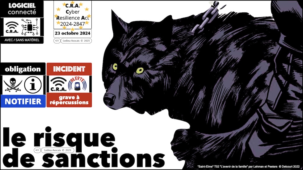 #687 CRA les obligations de notification - vulnérabilité activement exploitée et incident grave à répercussion #11 © Ledieu-Avocats.050