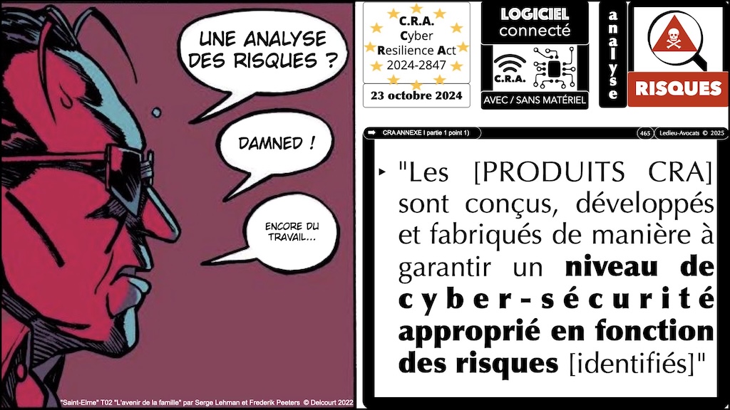 #688 CRA la documentation technique obligatoire Cyber Resilience Act #13 © Ledieu-Avocats.034