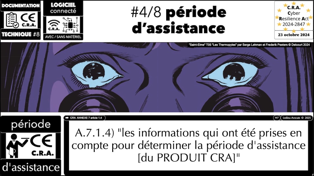 #688 CRA la documentation technique obligatoire Cyber Resilience Act #13 © Ledieu-Avocats.036