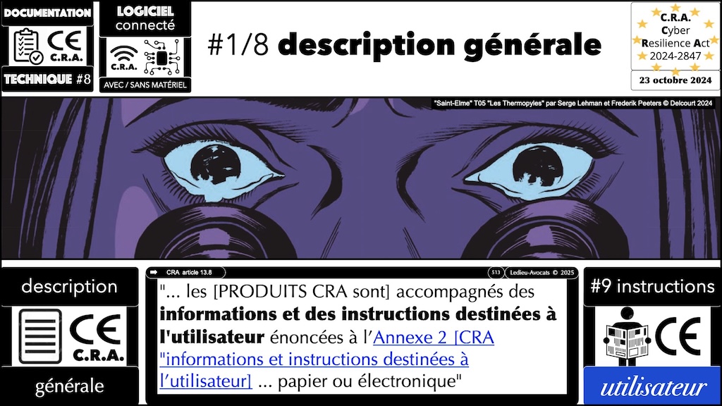 #689 CRA informations et instructions utilisateur Cyber Resilience #14 © Ledieu-Avocats 2025.026