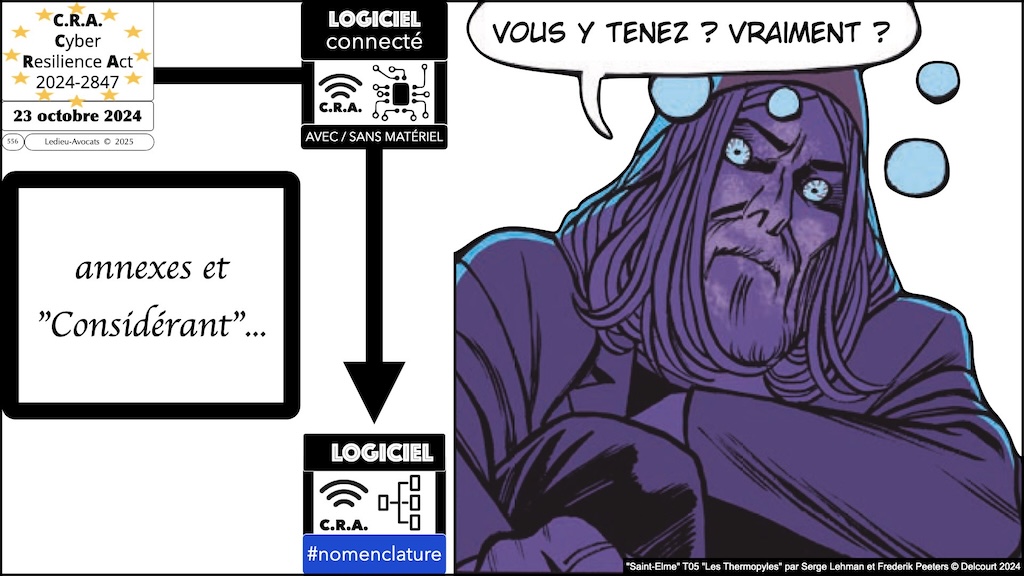 #690 CRA la nomenclature des logiciels Cyber Resilience Act #15 © Ledieu-Avocats.030