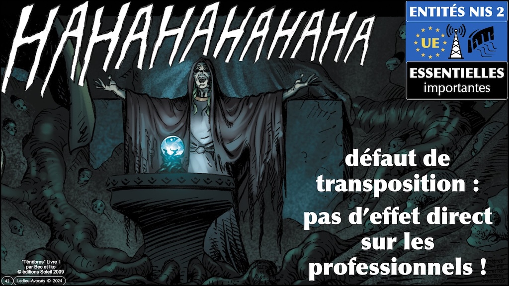 #588 NIS2 entités et réseaux critiques Règlement d'EXécution 2024-2690 du 17 octobre 2024 NUMEUM © Ledieu-Avocats.042