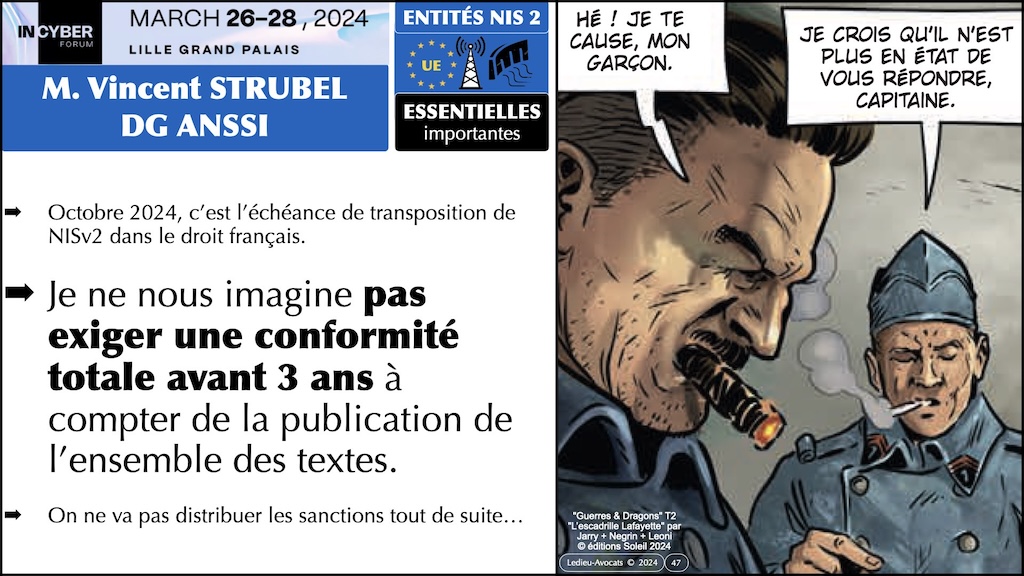#588 NIS2 entités et réseaux critiques Règlement d'EXécution 2024-2690 du 17 octobre 2024 NUMEUM © Ledieu-Avocats.047
