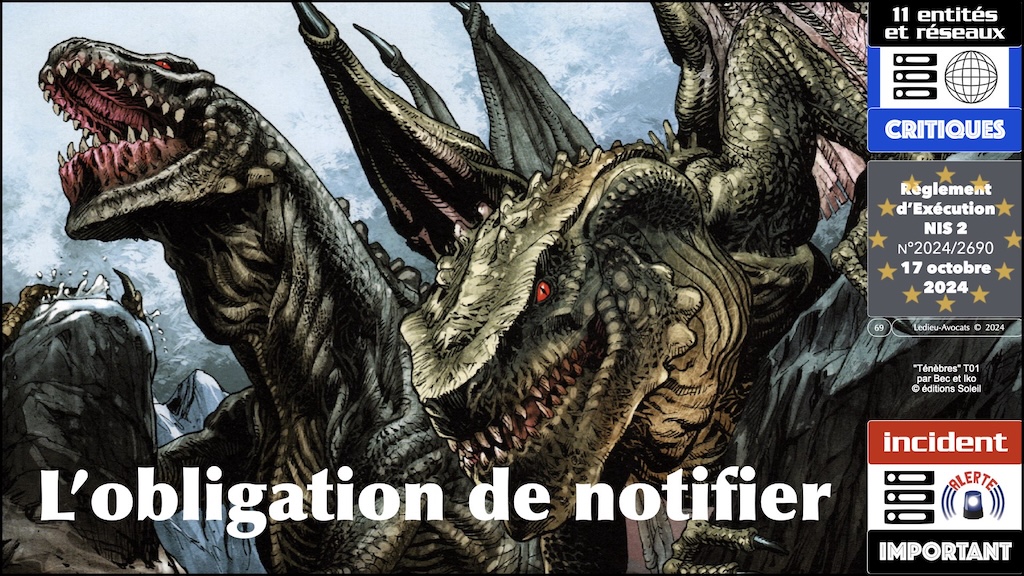#588 NIS2 entités et réseaux critiques Règlement d'EXécution 2024-2690 du 17 octobre 2024 NUMEUM © Ledieu-Avocats.069