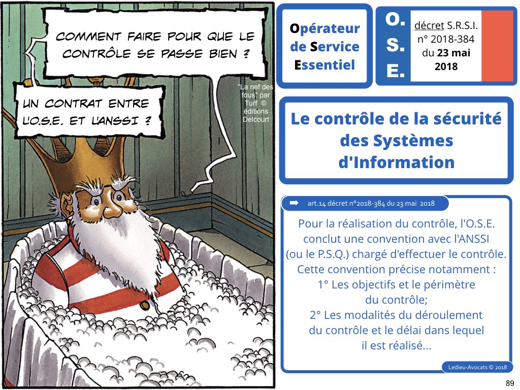 SRSI #1 securite des systemes dinformation-Operateurs de Service Essentiel 26 fevrier 2018-Directive NIS [© Ledieu-avocats] cyber-securite blockchain algorithme machine learning logiciel SaaS .089