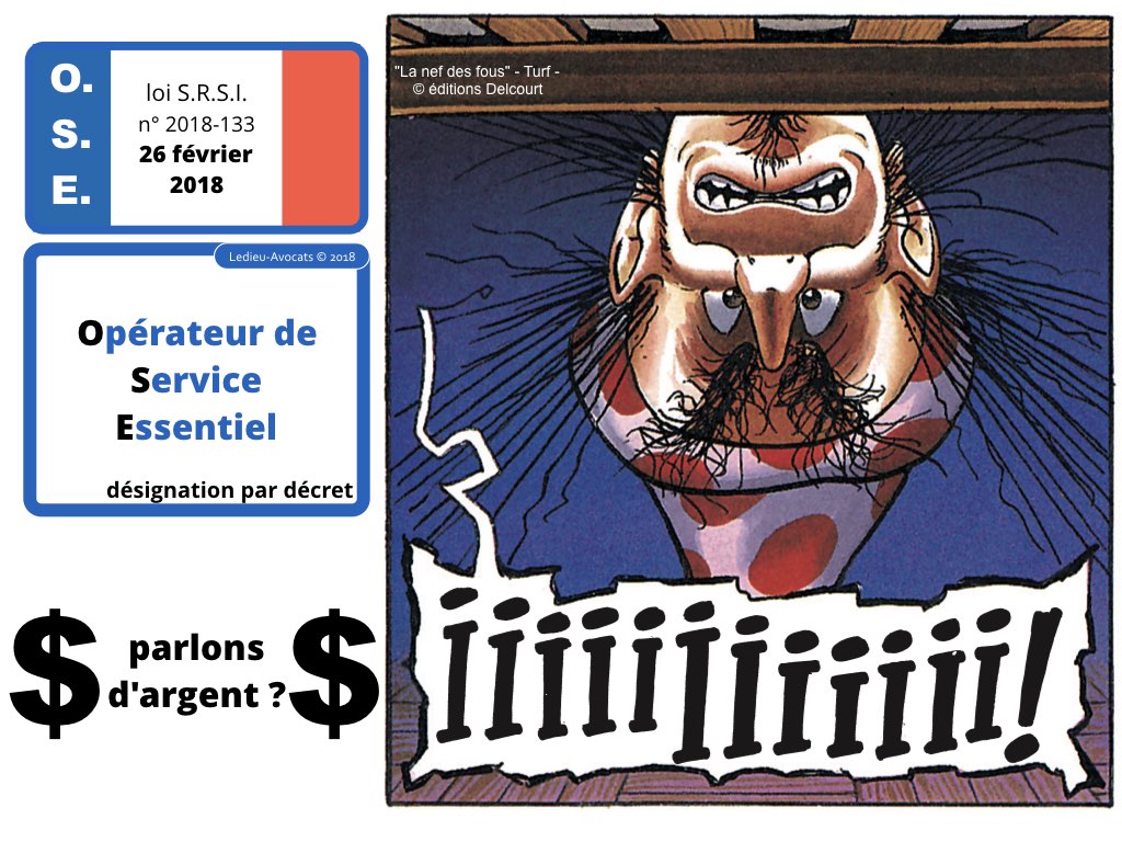 SRSI #1 securite des systemes dinformation-Operateurs de Service Essentiel 26 fevrier 2018-Directive NIS [© Ledieu-avocats] cyber-securite blockchain algorithme machine learning logiciel SaaS .100