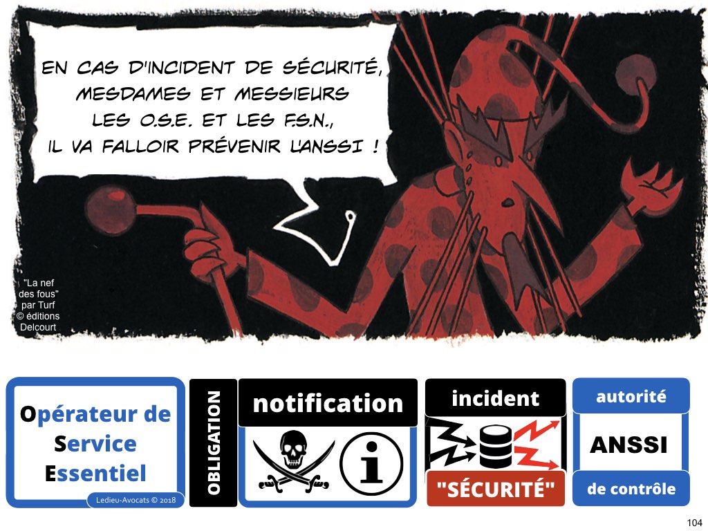 SRSI #1 securite des systemes dinformation-Operateurs de Service Essentiel 26 fevrier 2018-Directive NIS [© Ledieu-avocats] cyber-securite blockchain algorithme machine learning logiciel SaaS .104