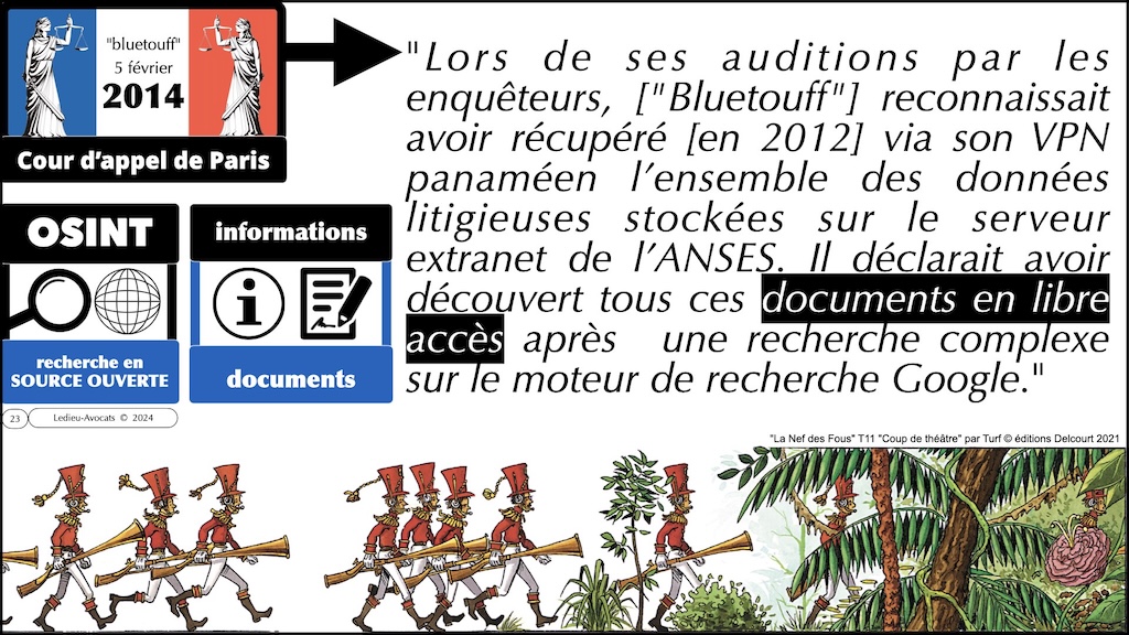 #599 droit de l'OSINT avec FOCUS droit de la preuve judiciaire DU Criminologie Université de Bordeaux 11 décembre 2024 © Ledieu-Avocats.023