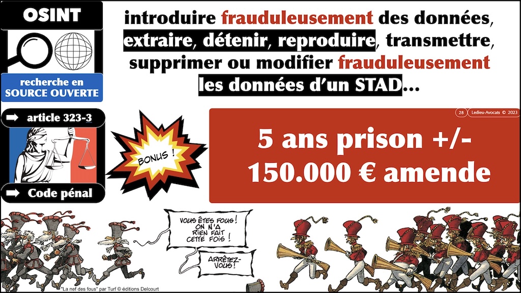 #599 droit de l'OSINT avec FOCUS droit de la preuve judiciaire DU Criminologie Université de Bordeaux 11 décembre 2024 © Ledieu-Avocats.028