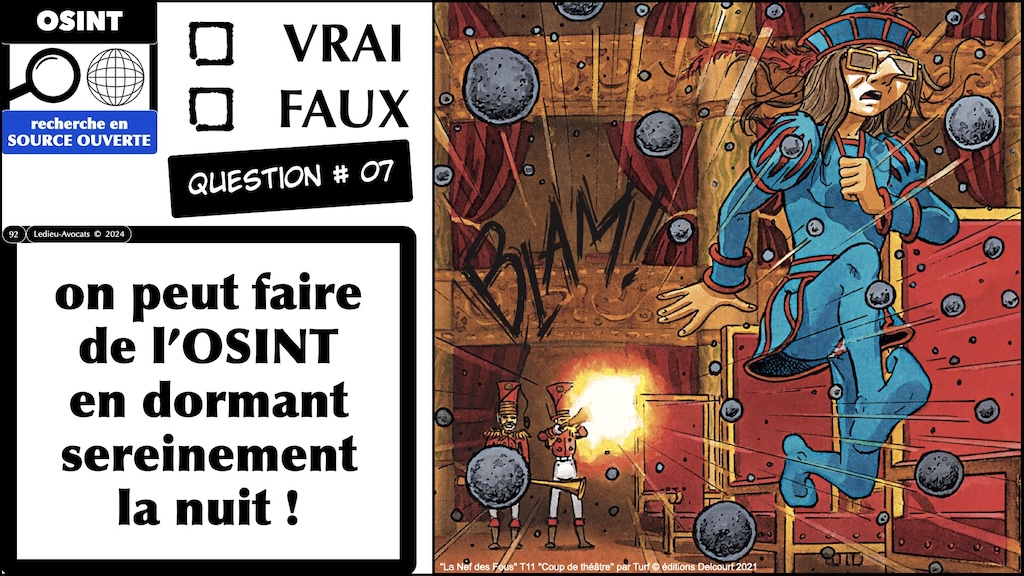 #599 droit de l'OSINT avec FOCUS droit de la preuve judiciaire DU Criminologie Université de Bordeaux 11 décembre 2024 © Ledieu-Avocats.092