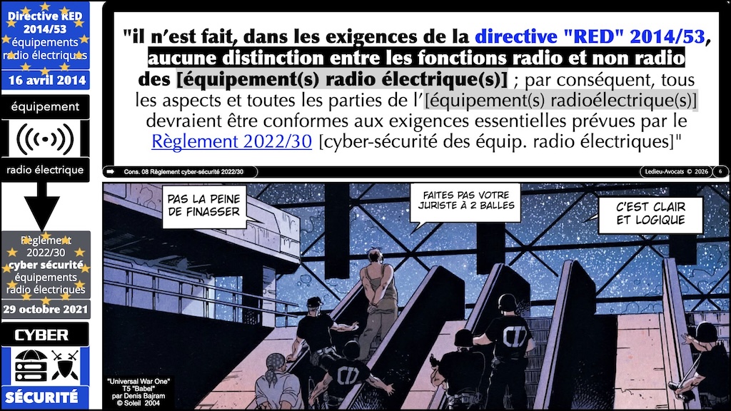 #726 Directive RED les exigences cybersécurité des équipements radioélectriques épisode #06 © Ledieu-Avocats 27-12-2025.006