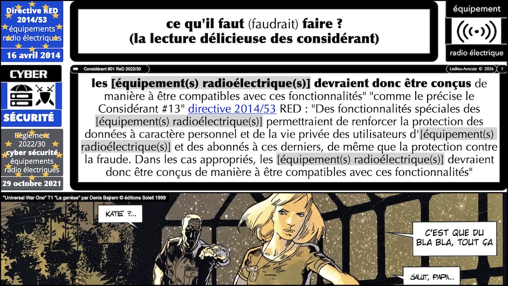 #727 Directive RED mesures de cybersécurité des équipements radioélectriques épisode #07 © Ledieu-Avocats 27-12-2025.003