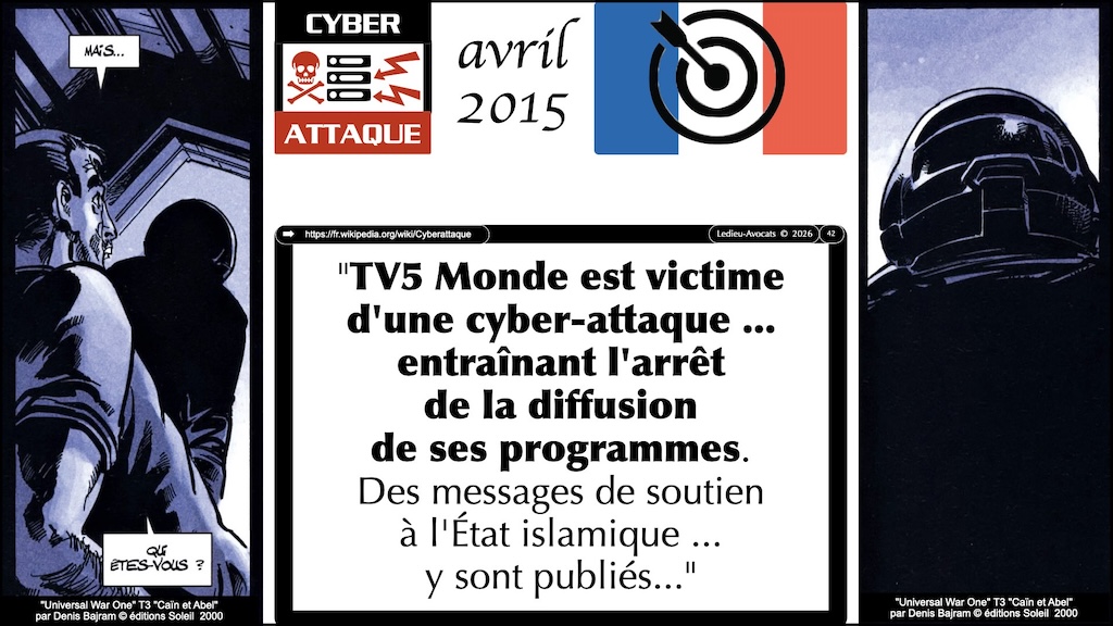 #714 cyberattaque COMPRENDRE le phénomène conférence IEGA 15 janvier 2026 © Ledieu-Avocats 2026.042