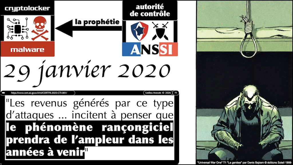 #714 cyberattaque COMPRENDRE le phénomène conférence IEGA 15 janvier 2026 © Ledieu-Avocats 2026.070