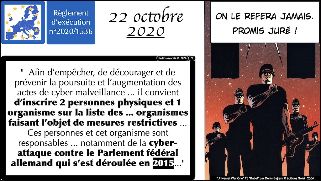 #714 cyberattaque COMPRENDRE le phénomène conférence IEGA 15 janvier 2026 © Ledieu-Avocats 2026.072