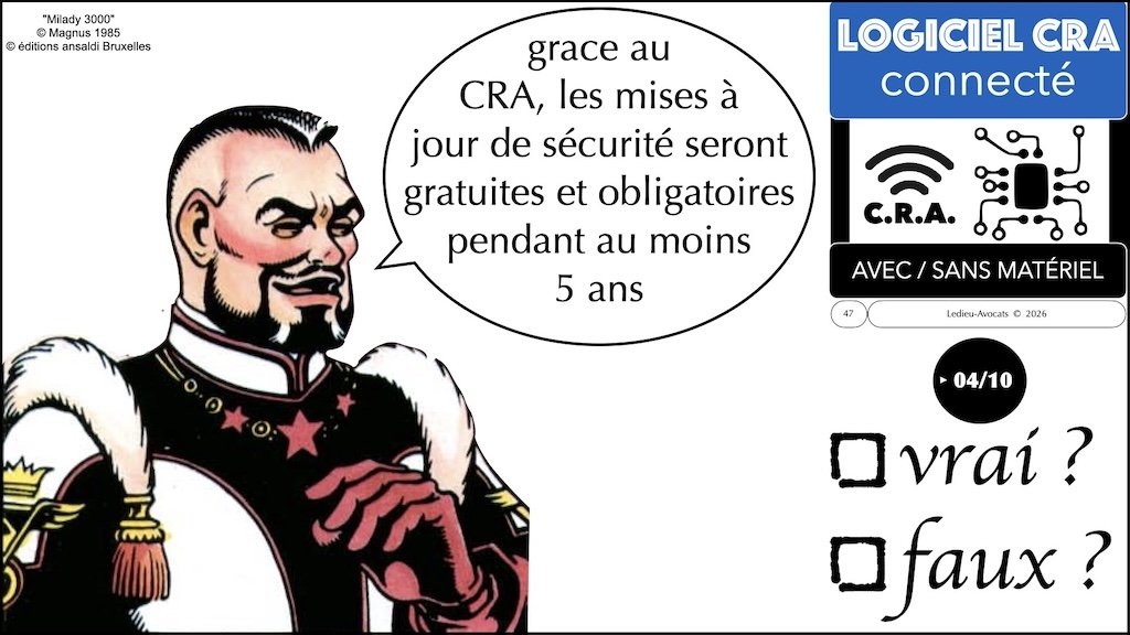 #720 NIS2 CRA vrai ou faux © Ledieu-Avocats 02-02-2026.047