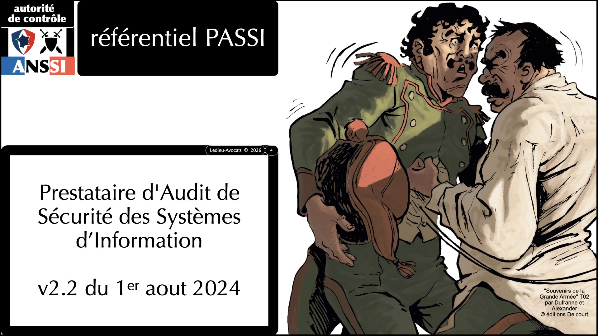 Législation cybersécurité France PASSI (référentiel ANSSI v2.2 du 1er aout 2024 Prestataire d'Audit de Sécurité des Systèmes d'Information)
