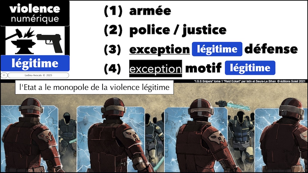 #621 cyber-offensive cyber-défensive ? Qu'est-ce qui est légal en France ? CLUSIF 28 mars 2025 © Ledieu-Avocats.011