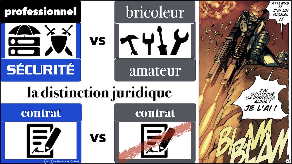 #621 cyber-offensive cyber-défensive ? Qu'est-ce qui est légal en France ? CLUSIF 28 mars 2025 © Ledieu-Avocats.042
