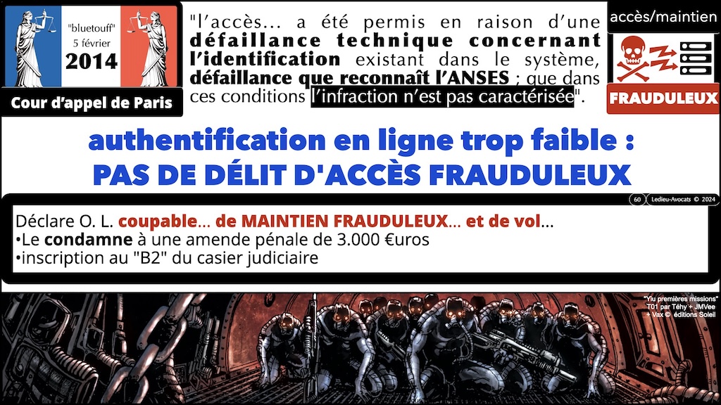 #621 cyber-offensive cyber-défensive ? Qu'est-ce qui est légal en France ? CLUSIF 28 mars 2025 © Ledieu-Avocats.060