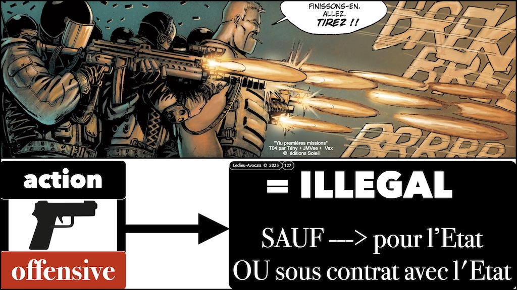#621 cyber-offensive cyber-défensive ? Qu'est-ce qui est légal en France ? CLUSIF 28 mars 2025 © Ledieu-Avocats.127