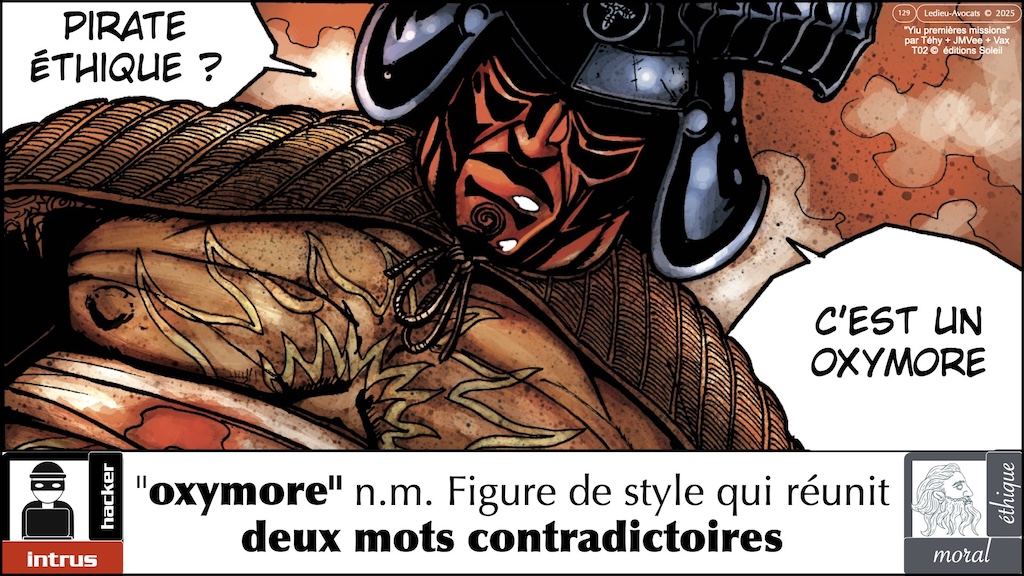 #621 cyber-offensive cyber-défensive ? Qu'est-ce qui est légal en France ? CLUSIF 28 mars 2025 © Ledieu-Avocats.129