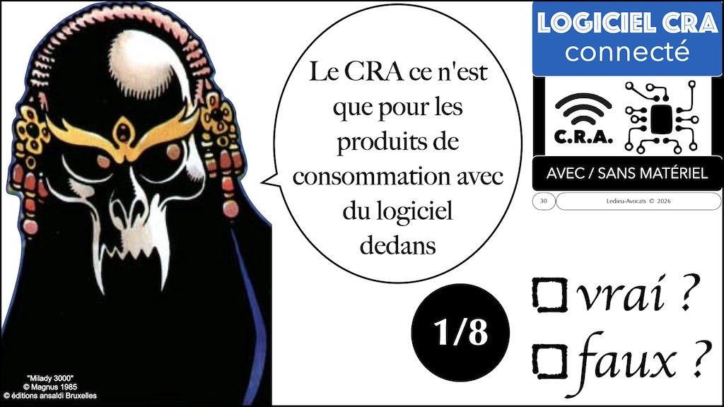 #732 NIS2 CRA vrai ou faux Forum Incyber 2026 © Ledieu-Avocats 25-03-2026.030