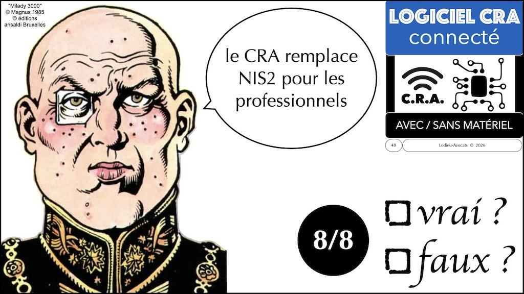 #732 NIS2 CRA vrai ou faux Forum Incyber 2026 © Ledieu-Avocats 25-03-2026.048